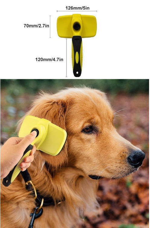 Petora™ Self-Cleaning Deshedding Brush